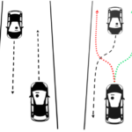 Deconfliction of Motion Paths with Traffic Inspired Rules in Robot–Robot and Human–Robot Interactions