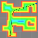Gradient-Informed Path Smoothing for Wheeled Mobile Robots